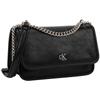 Calvin Klein Casual Minimalist Fashion Synthetic Material Shoulder Bag Medium Women Bags Space-Black 4K3085G-UB1