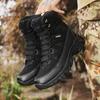 Wanderschuhe Herrenschuhe Outdoor Schnürschuhe Atmungsaktiv Bequem Lässige Stiefeletten Herren Rutschfest Stoßdämpfend Kampfstiefel Herren