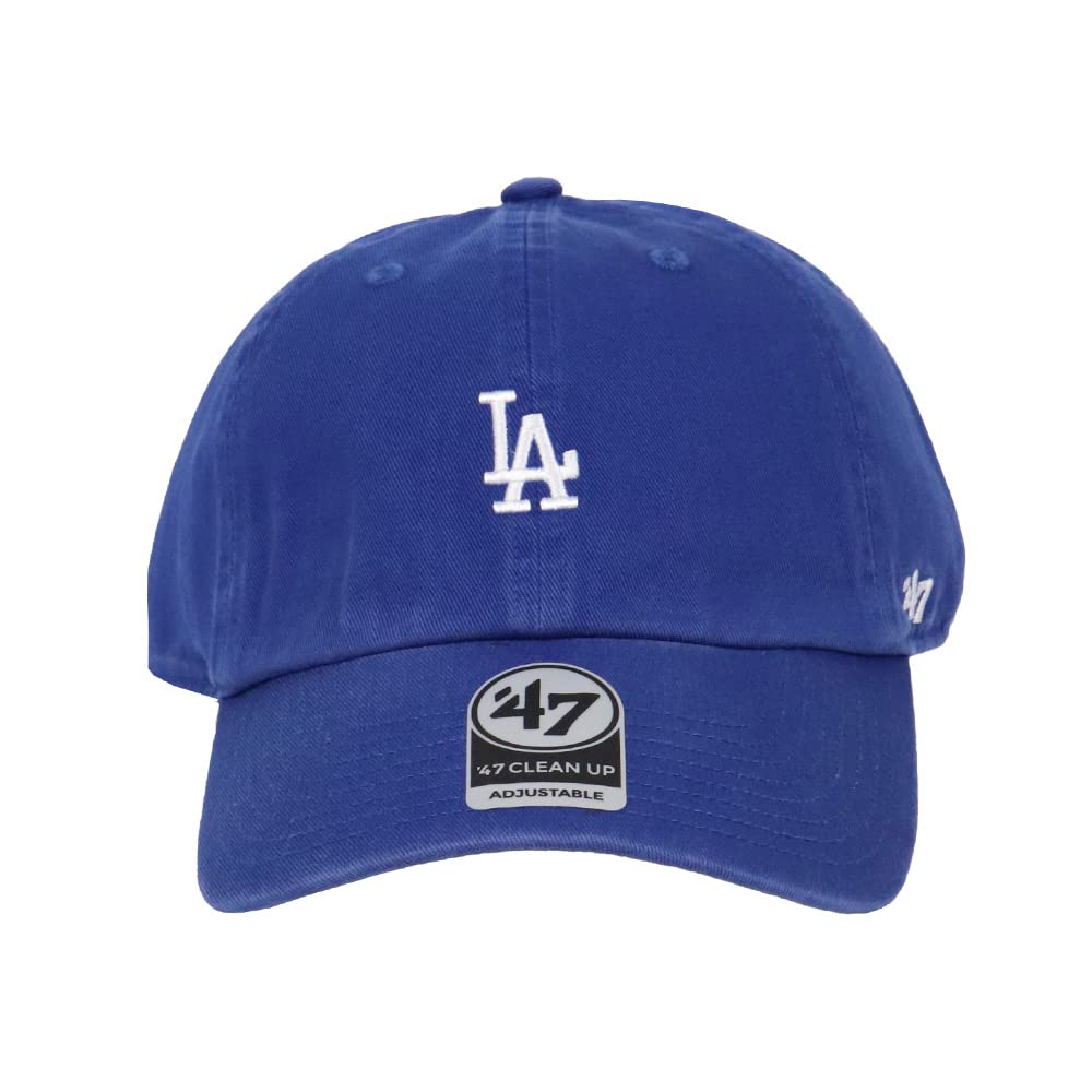 47 Brand Kappe Clean Up Dodgers Königsblau Mini Logo Einheitsgröße Damen Herren
