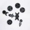 1 Set Goddess Necklace Pendant Resin Mold Epoxy Mirror Mold DIY 8 In 1 Silicone Mold Totem Pendant Mold
