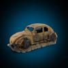 Fish for Tank Decoration Aquarium Hideaway Broken Vehicle House Cave Resin Wreck Car Ornament Landscaping Accessories top sale