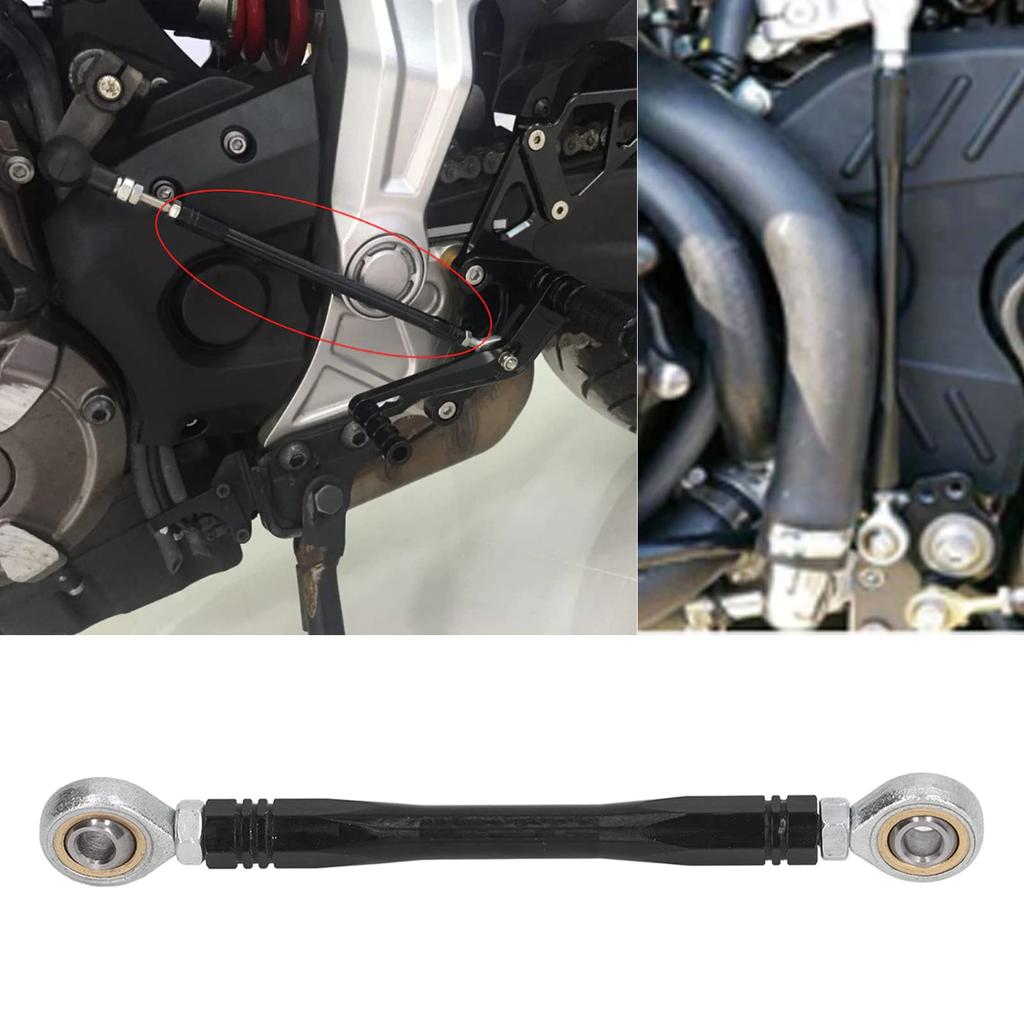 100mm CNC Aluminum Alloy Motorcycle Gear Shift Rod Linkage Universal for Motorcycle