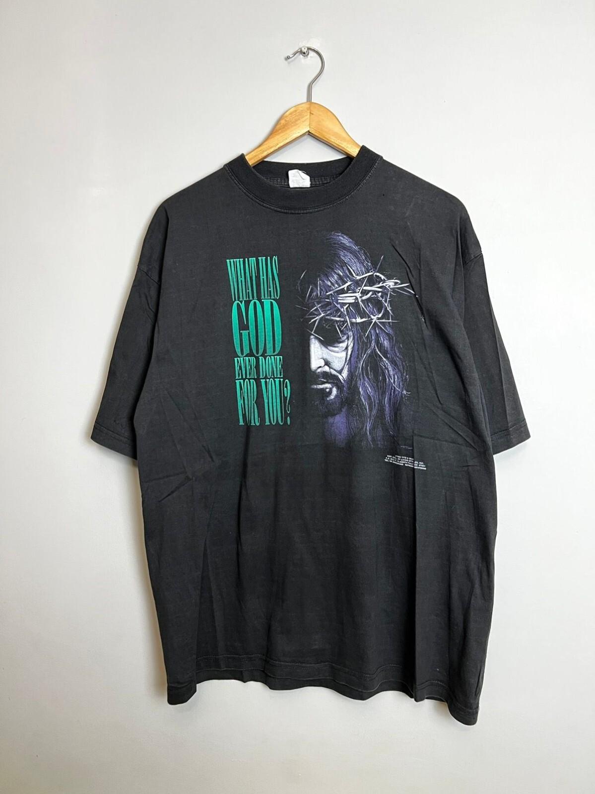 Vintage 1993 Living Epistles What Has God Done Jesus Tee Unisex T-Shirt S