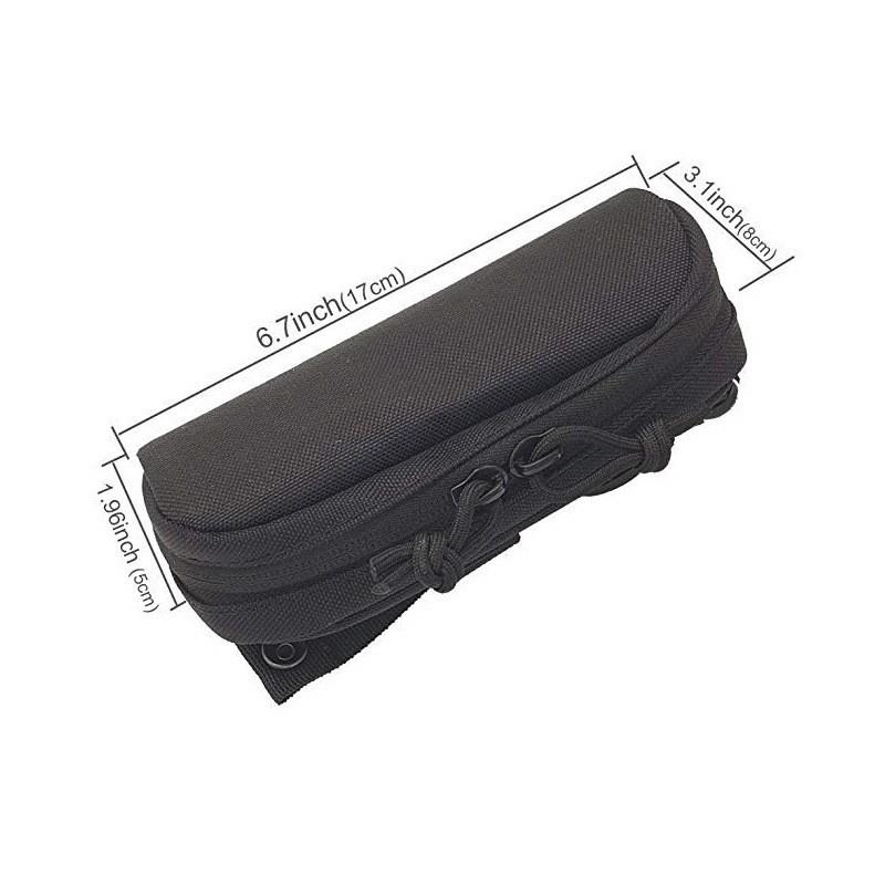 Nylon Hard-shell Glasses Case With Molle System Protection Box Accessory Bag Sunglasses Direct Sales