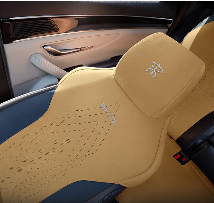 Honor Edition 2024 Song PLUS DM-i 71km Luxury Saddle Pad, Suede, All-Season Use