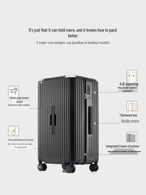 

OIWAS Large Capacity Travel Suitcase