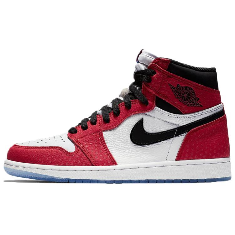 

Новые кроссовки Jordan Air Jordan 1 Retro High OG Origin Story Человек-паук Унисекс для баскетбола 555088-602