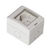 German Style ABS Surface-mounted Wall Socket for Home Decoration