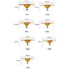 Spotlight Lampada E27 UFO LED Lamp 15W 20W 30W 40W 50W 60W 80W Super Bright LED Bulb 220V LED Ceiling Light Lighting