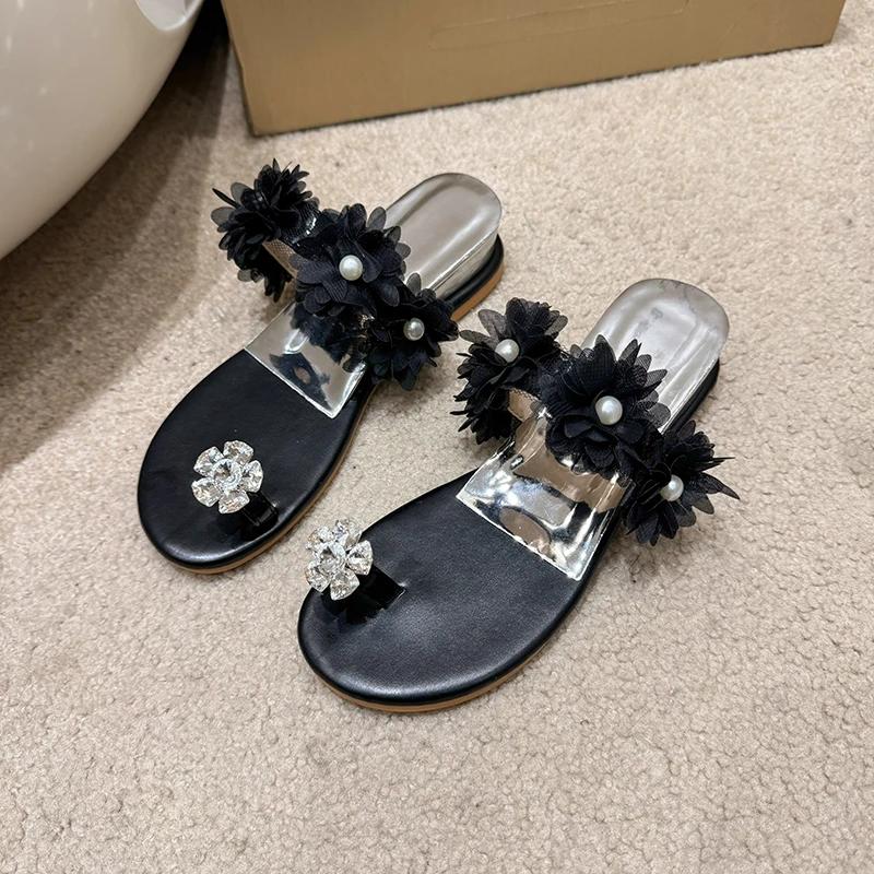 2024 Летние милые нескользящие сандалии с бантом — фото 3