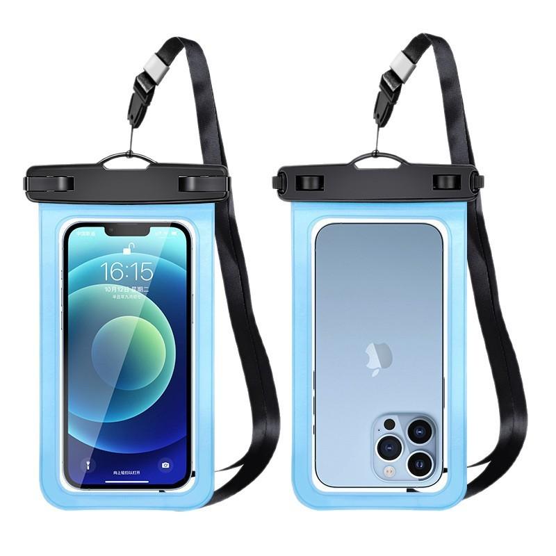 Waterproof Phone Case Pvc Touchscreen Compatible For Swimming And Outdoors