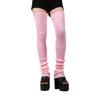 90cm Fashion Knitted Stacked Sock Sleeves Calf Sock Sleeves Slim Leg Stockings Women's Leg Sock Sleeves