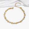 Cherry Epoxy Titanium Steel Bracelet for Women - Sweet Dopamine-Inspired Design