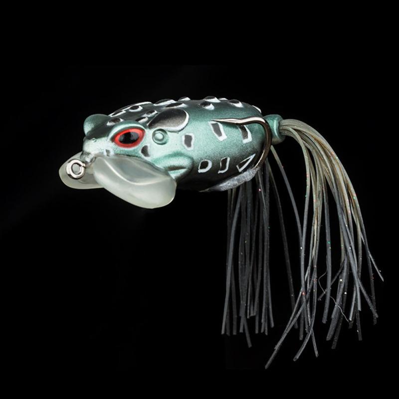 62mm 15g Modified Thunder Frog-design Bionic Lure Bait Fake Soft Fishing Bait With Strong Fishing