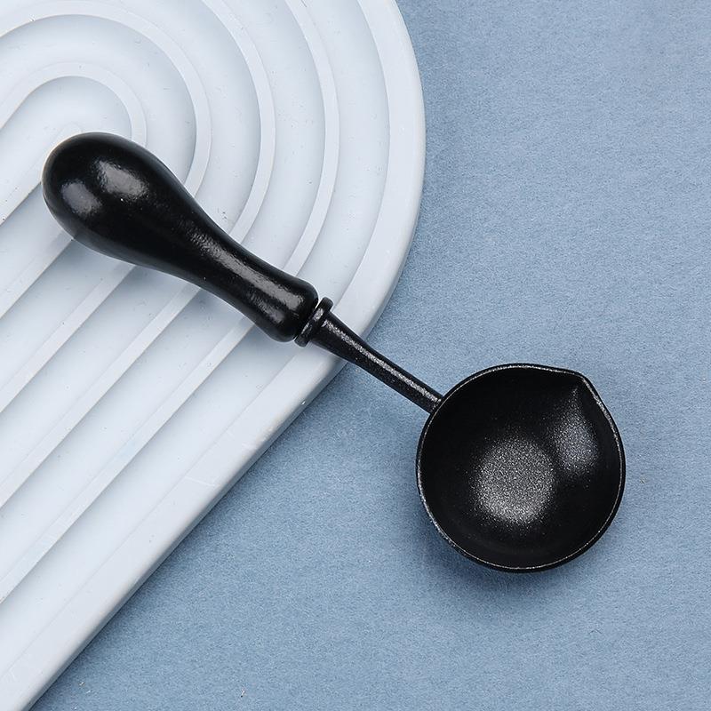 High-Quality Lacquer Seal Non Stick Spoon Sealing Wax Spoon Stamp Seal Heating Lacquer Wax Tool Anti Stick Easy To Clean