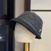 Summer Simple Dome Short Brim Sun Hat Breathable and Versatile Fashion Crimped Knitted Basin Hat Women's Travel Sun Hat