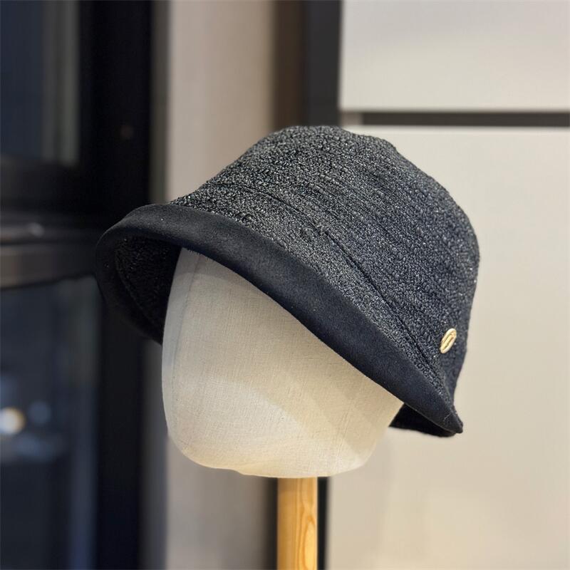 Summer Simple Dome Short Brim Sun Hat Breathable and Versatile Fashion Crimped Knitted Basin Hat Women's Travel Sun Hat