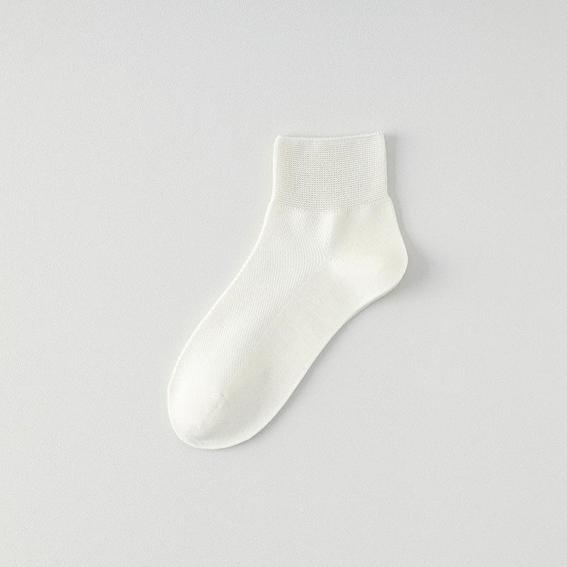 Summer Thin Mesh Breathable, Deodorizing, Sweat-absorbing Boneless Modal Women's Casual Socks