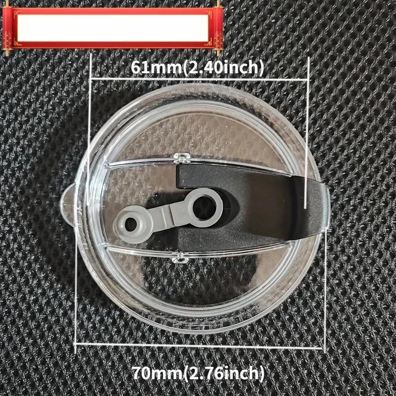 

YXYMCF 12/16Oz Cup Lid Silicone Cover Water Bottle Cap Replacement Food Grade Plastic Lids for Ozark Trail Rtic Mason Jar Lid