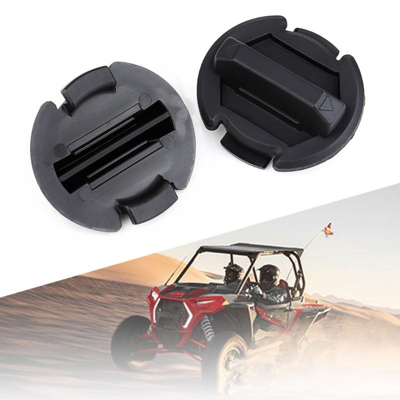 Pair Floor Drain Plugs Plastic Floor Drain Insert Versatile Floor Drain Plugs Replacement Corrosion Resistant for Vehicle