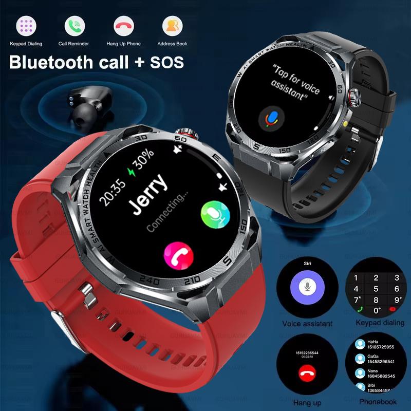 2026 New ECG+PPG Body Fat Analysis Health Smart Watch Uric Acid BP Blood Oxygen Bluetooth Call HD Screen Sports SmartWatch for Men Women