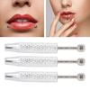 3pcs Piercing Ball Grabber Tool Short Anti Slip 4 Prong Diamond Claw Tweezers for Tiny Objects