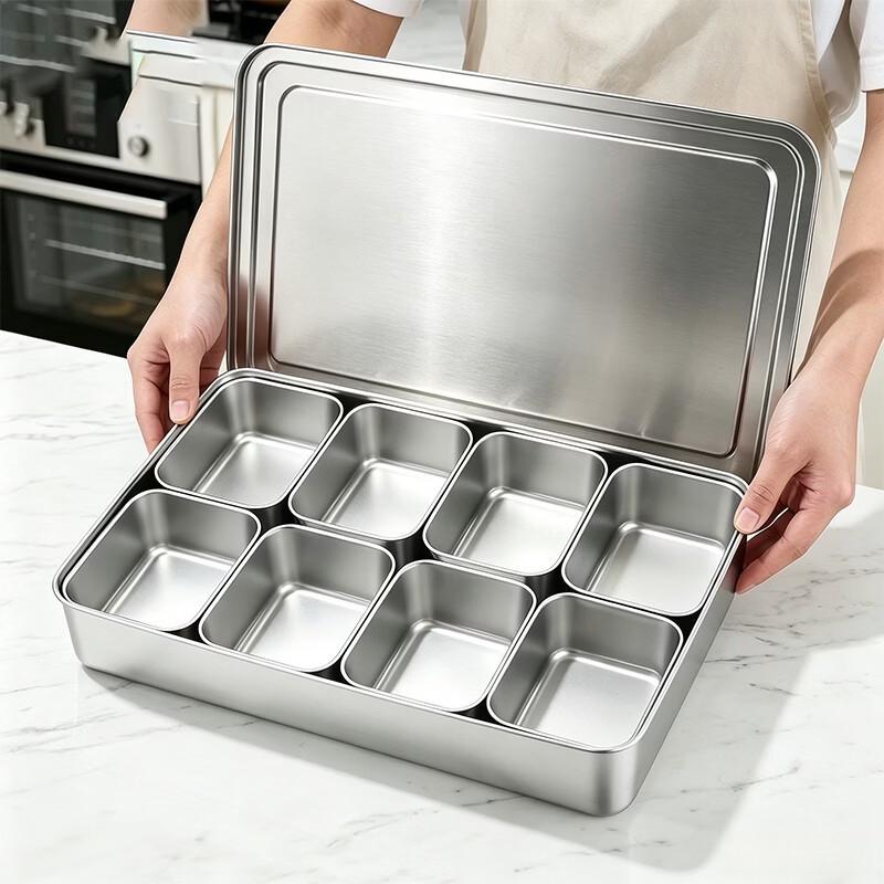 Danle Commercial Stainless Steel Seasoning Box