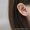 Leaf Leaf Ear Clips Without Ear Piercings Female Long Korean Simple And Fresh Mori Retro Student Ear Bone Clips