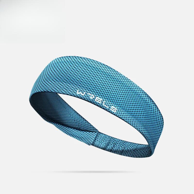 Cooling Sports Headband For Running Fitness Tennis Yoga, Polyester Sweat Wicking Hair Band With Mesh Texture And 4 Color Options For Adults