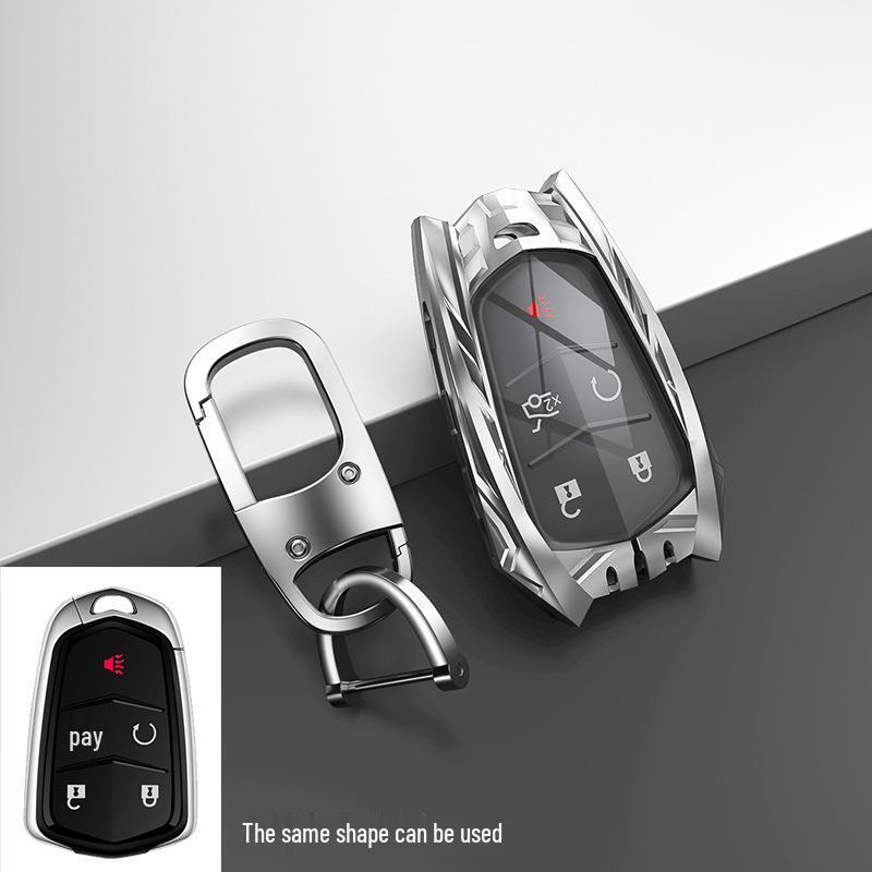 Protective Alloy Key Shell for Cadillac CT4, CT5, Escalade