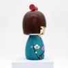 Laboratorio Kojo Kokeshi Bambola Kokeshi per Made in Japan "Chiamando la Primavera" (blu)
