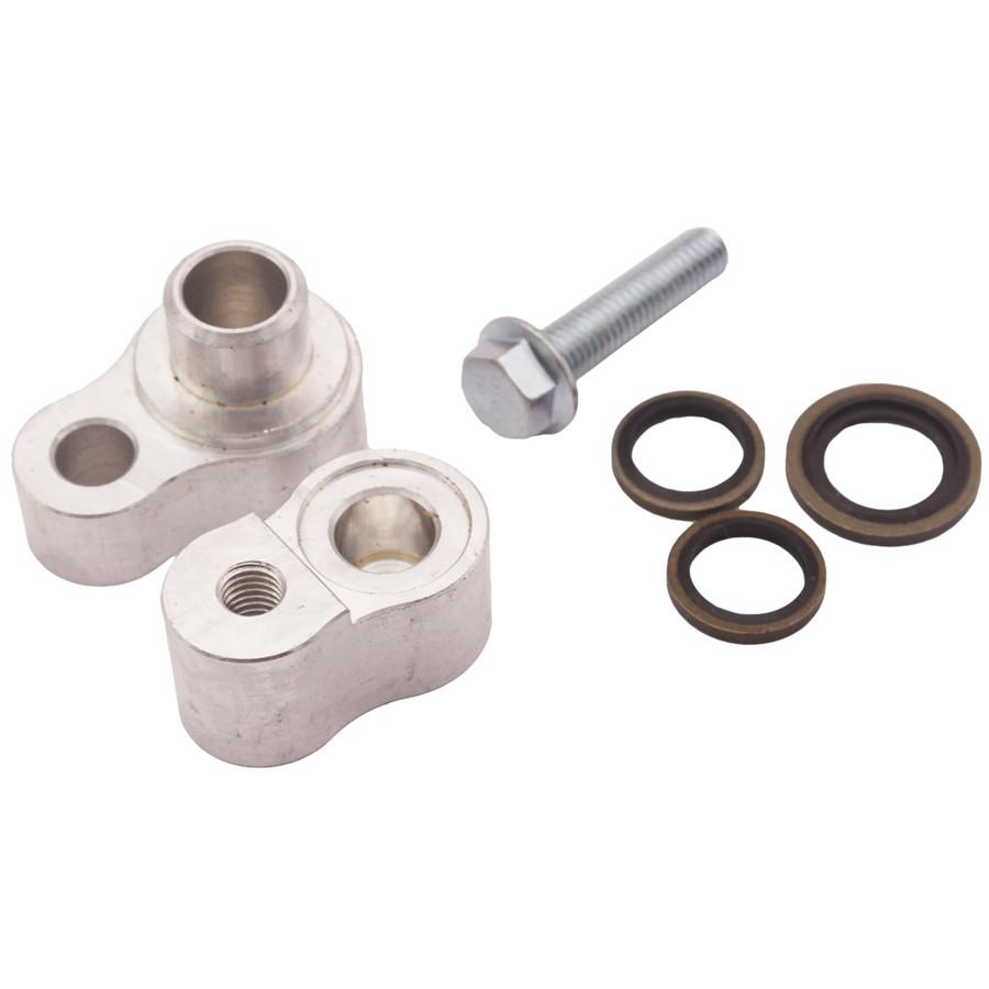 Aluminum Billet A/C Block Off Kit For Rear Air In for 2000-13 Chevy Suburban GMC
