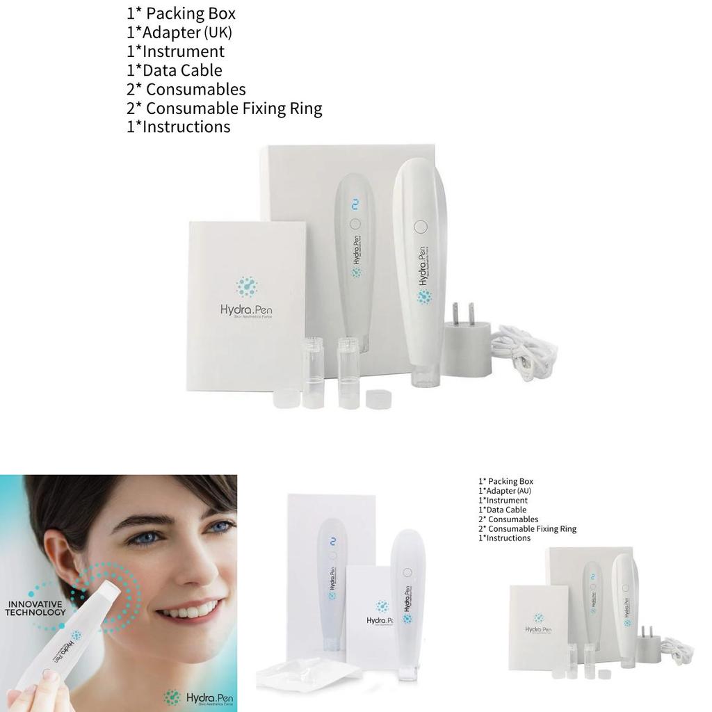 Electric Microneedle Beauty Device H2 Water Soluble Needle Hydration And Whitening System For Professional Use
