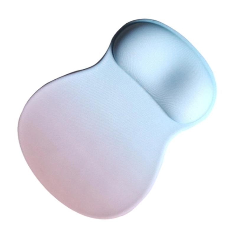 Keyboards Wrist Rest Pad Soft Silicone Mouse Pad Wrist Support Cushion Ergonomic Computer Mouse Pad for Office Laptop