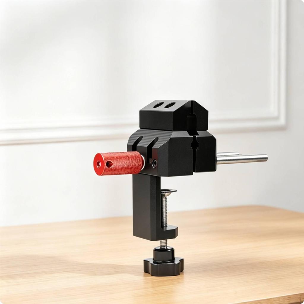 Guitar Nut Vise Precision Saddle Angled Grips Luthier Clamp for Luthiers, Instrument Makers,