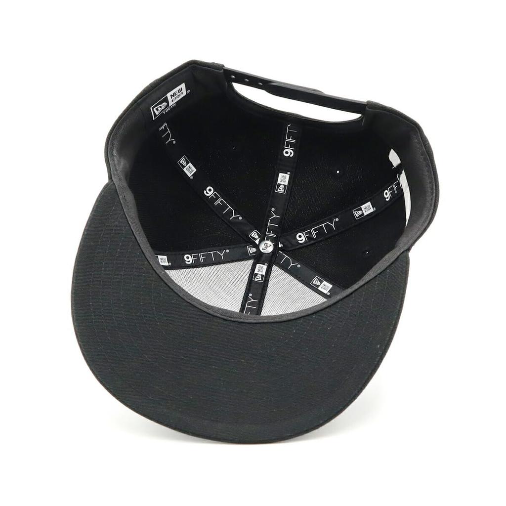 [New Era] Youth 9FIFTY Essential Logo Cap 13551360 Hat (BlackFJr)