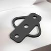 3-Way Trailer Hitch Adapter 3-Way Towing Hitch Adapter with Bolt Steel Receiver Hitch Golf Cart Trailer Hitch for Golf Cart