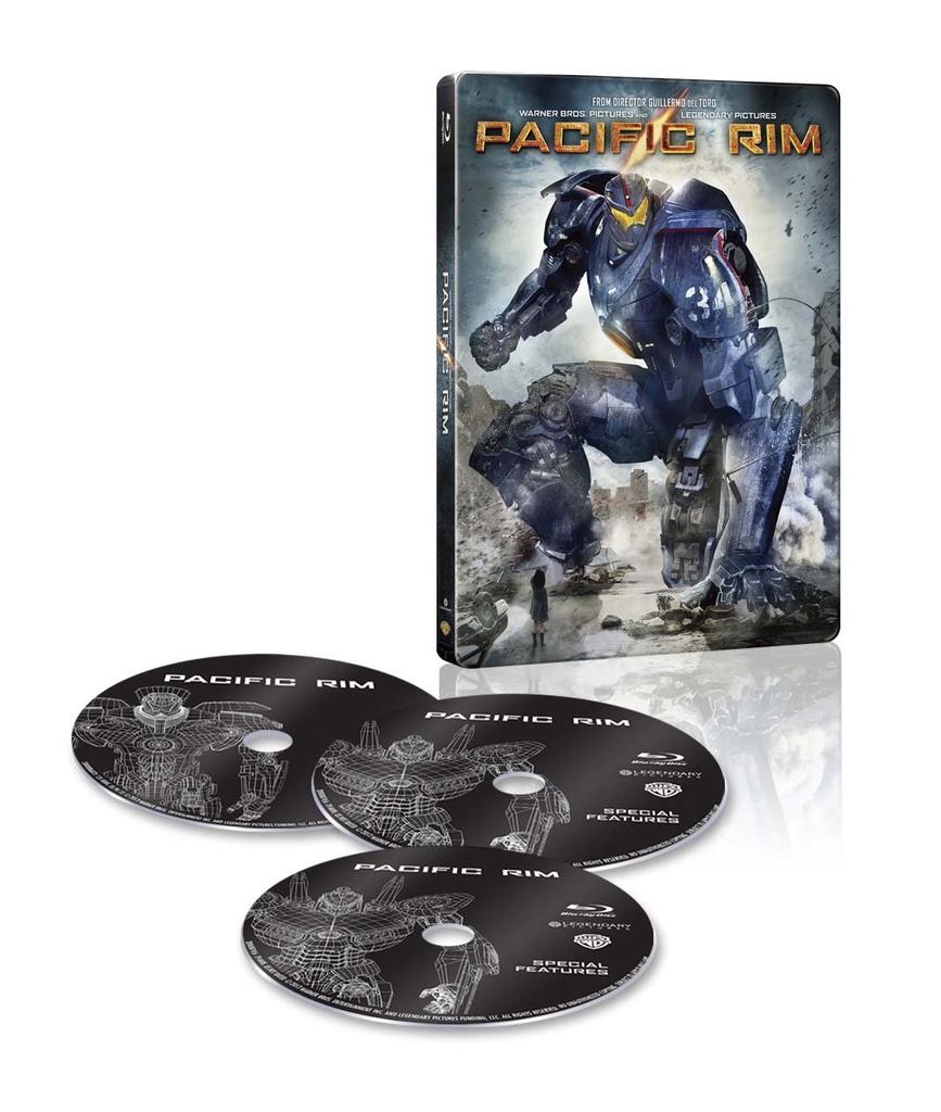 Pacific Rim Steelbook Edition Blu-ray (3-Disc Set) [Blu-ray]