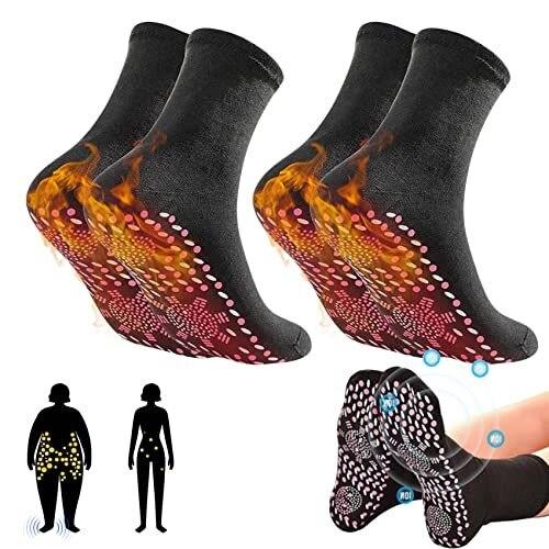 Selbsterwärmende thermotherapeutische Socken mit Turmalin Gesundheit für Männer und Frauen