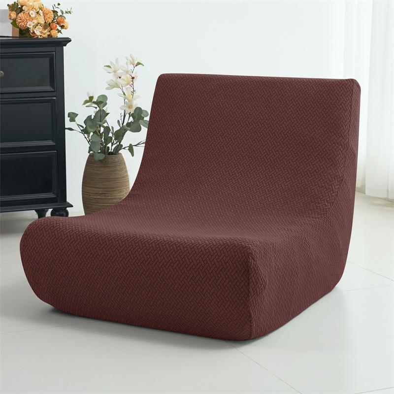 1 Stück Armloser Sofabezug Einfarbige Lounge-Sofa-Abdeckung Rundum-Schutz für Entspannungs-Lounge-Sofas