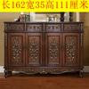 oak door shoe cabinet entrance entrance solid wood door large capacity balcony locker