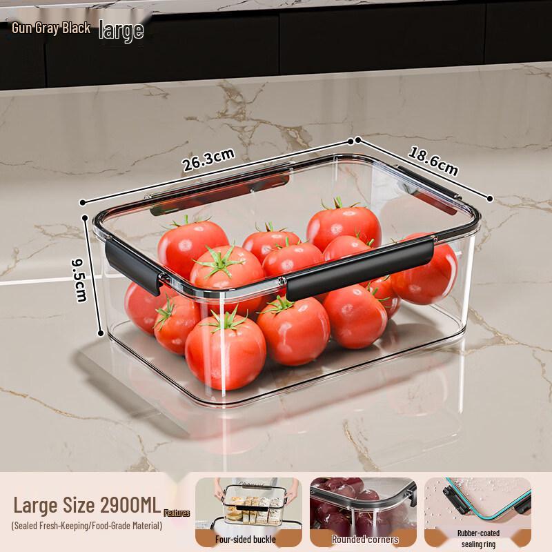 ZISIZ Refrigerator Food Storage Container