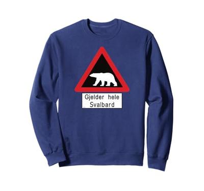 Svalbard Polar Bear Sign | Gjelder Hele Svalbard | Norway Trainer