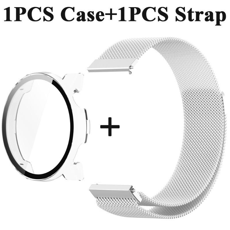 Milanese Loop Strap PC Case Cover for COROS PACE PRO Magnetic Wristband for COROS Pace 2 Pro Bracelet Strap Protection Shell