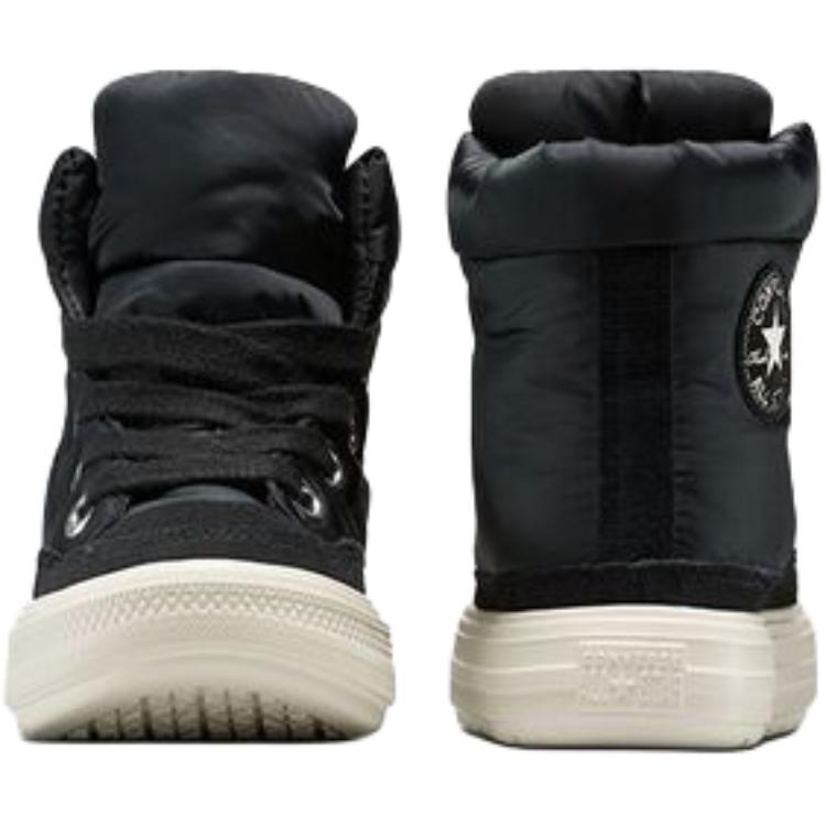 Converse Chuck Taylor All Star Vielseitig Bequem Trendig Wasserdicht Warm Kinderstiefel Kinderstiefel Schwarz A14173C