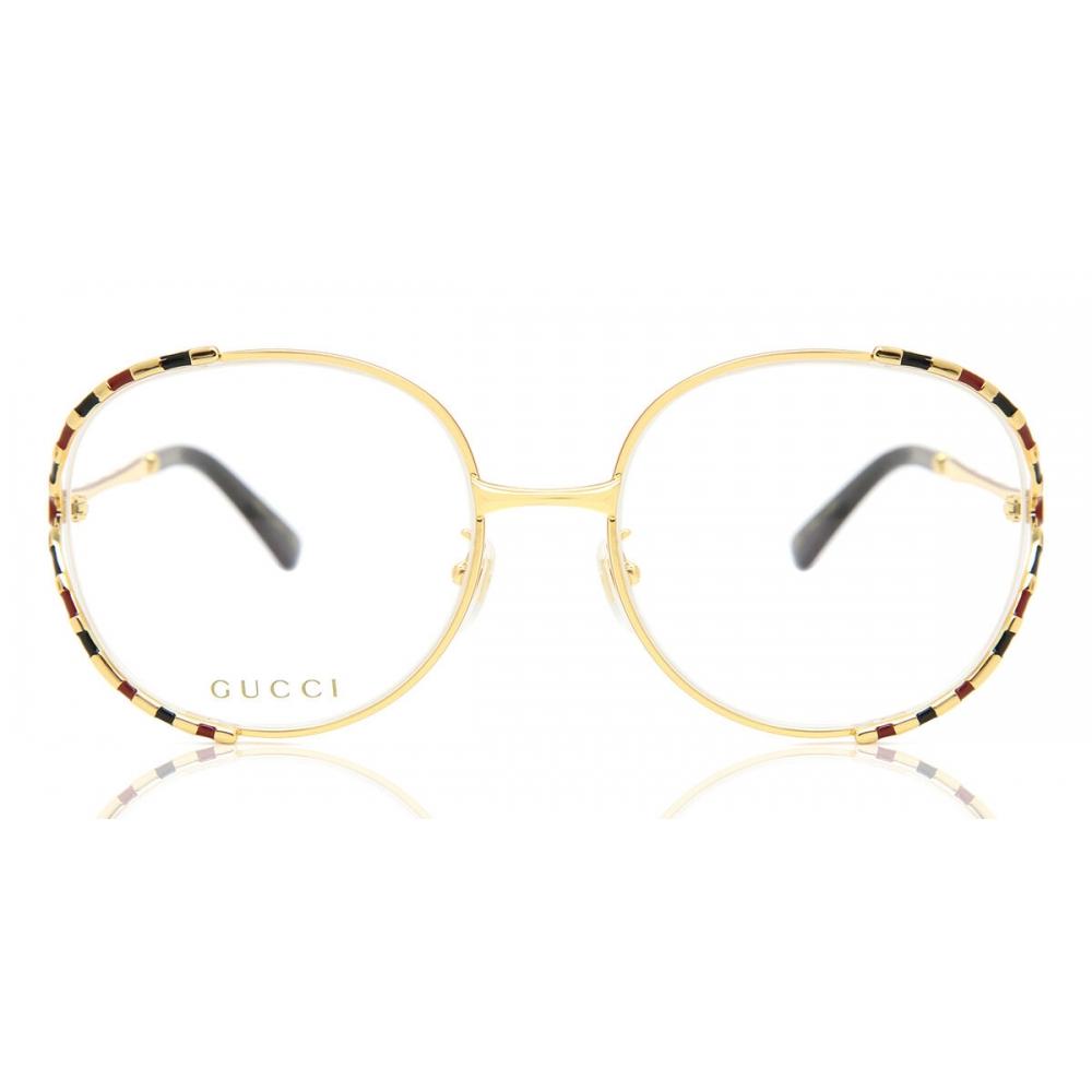 

Gucci Gg0596oa Asian Fit 003 Women Eyeglasses Red Blue Black/58