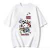 2026 New Summer HelloKitty Cute Graphic Tee Casual Short Sleeve Cotton Top for Women Girls Kawaii Cartoon Print Streetwear