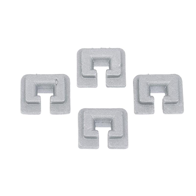 5/10Pcs Aluminum Alloy Trimmer Head Eyelet Square Cord Buckle Replacement Parts Gardening Tools Lawn Mower Trimmer Accessories