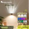 Romantic Water Ripple Ambient Bedside Night Light with Dynamic Projection - Wireless Mood Lamp for Bedroom