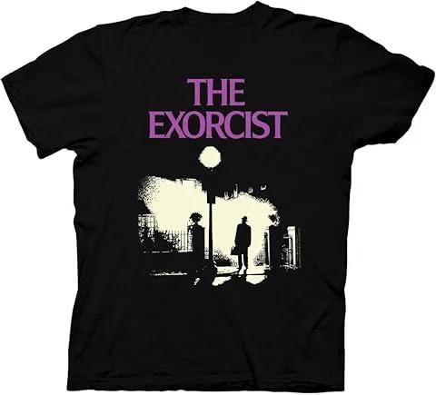 Vintage The Exorcist Scary Film Retro Scream Movie Graphic T Shirts Scary Halloween Horror Nights Tops Large Size Unisexs Clothing